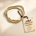 Pure 3mm Tulsi Kanthi Mala from Vrindavan | Traditional Tulsi Mala for Krishna Devotees
